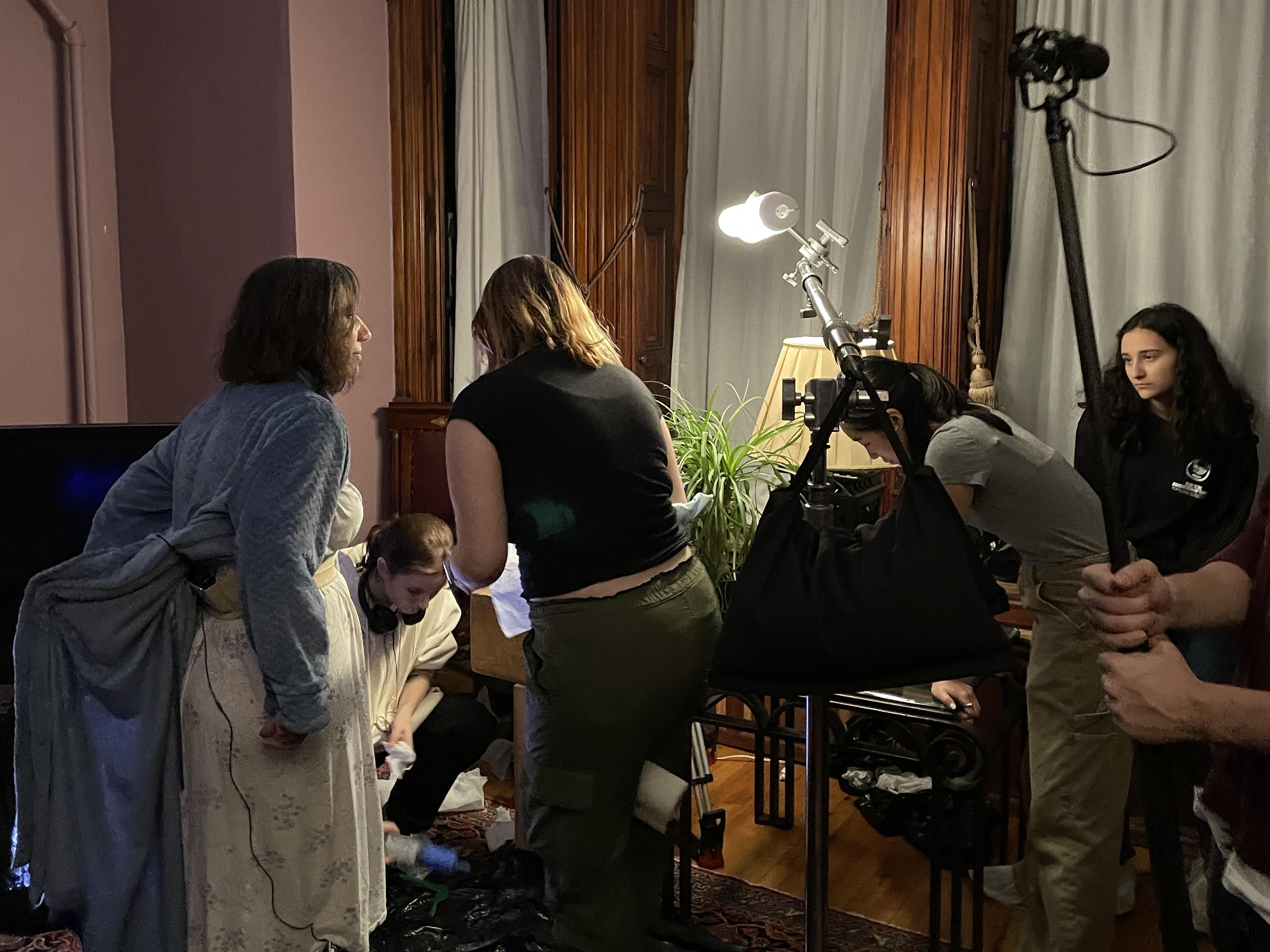 Art and Lighting setting up for the scene